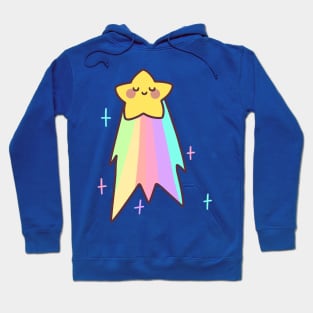 Rainbow Shooting Star Hoodie